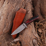 Damascus Skinner Knife // HK0279