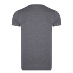 Van T-Shirt // Anthracite Melange + Navy  (XL)