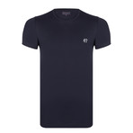 Marzo T-Shirt // Navy + Gray (XL)