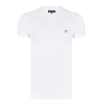 Artsdalen T-Shirt // White + Sax (XL)