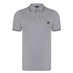 Frankie SS Polo Shirt // Grey Melange (XL)