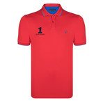 Ezra SS Polo Shirt // Red (M)