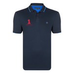 Liam SS Polo Shirt // Navy (S)
