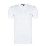 Jayden T-Shirt // White + Green (L)
