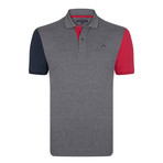 Connor SS Polo Shirt // Antra Melange (L)