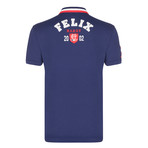 Roman SS Polo Shirt // Navy (XL)
