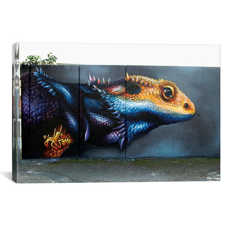 Lizard Wall I (18"W x 26"H x 0.75"D)