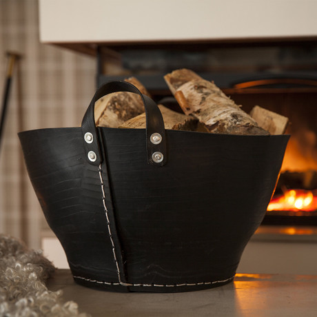 Artisan Firewood Basket