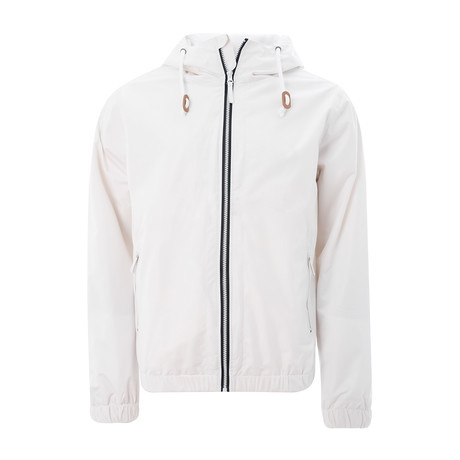 Renty Windbreaker Jacket // White (S)