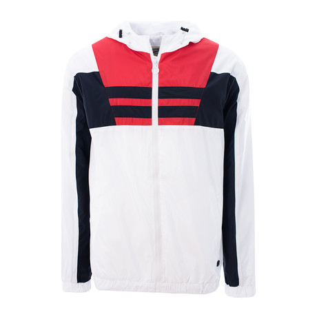 XTE06 Shell Suit Jacket // White (S)