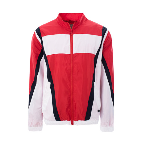 XTE08 Shell Suit Jacket // Red (S)