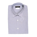 Plaid Stretch Slim Fit Shirt // Lilac (XS)