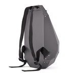 Polymer Series Backpack + Backpack Stand + Back Padding // Matte Gray (Black Straps)