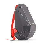 Polymer Series Backpack + Backpack Stand + Back Padding // Matte Gray (Black Straps)