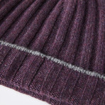Cashmere Ski Cap // Purple
