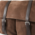 Messenger Duffle Bag // Chocolate Brown