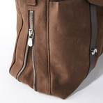 Messenger Duffle Bag // Chocolate Brown