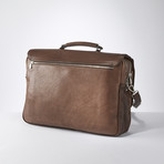 Briefcase // Brown