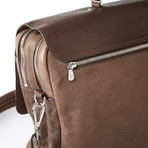 Briefcase // Brown