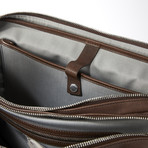 Briefcase // Brown