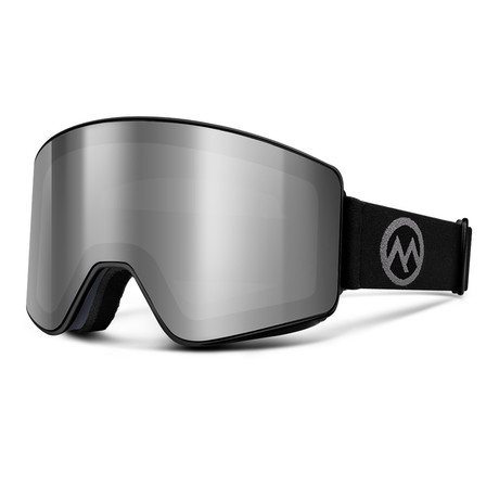 Ski Meander Goggles // Gray Lens with Silver REVO