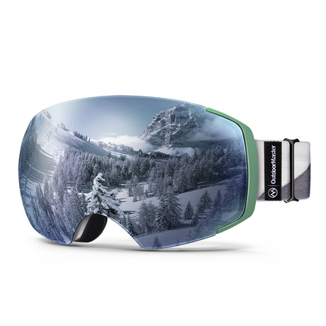 Ski Goggles PRO // Sapphire Silver