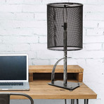 Cardiff Table Lamp // Natural Iron