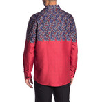 Freddy True Modern-Fit Long-Sleeve Dress Shirt // Multicolor (L)