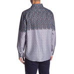 Jon True Modern-Fit Long-Sleeve Dress Shirt // Multicolor (3XL)