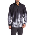 Werner True Modern-Fit Long-Sleeve Dress Shirt // Multi (XL)