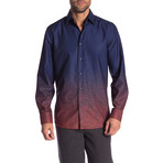 Rene True Modern-Fit Long-Sleeve Dress Shirt // Multicolor (L)