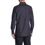 Evan True Modern-Fit Long-Sleeve Dress Shirt // Multicolor (XL)