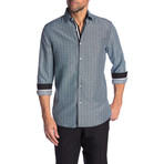 Wilbert True Modern-Fit Long-Sleeve Dress Shirt // Multicolor (L)