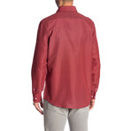 Walton True Modern-Fit Long-Sleeve Dress Shirt // Multicolor (M)