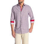 Raymond True Modern-Fit Long-Sleeve Dress Shirt // Multicolor (L)