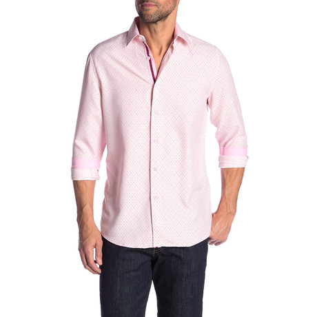 Dan True Modern-Fit Long-Sleeve Dress Shirt // Multicolor (2XL)