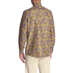 Cortez True Modern-Fit Long-Sleeve Dress Shirt // Multicolor (S)