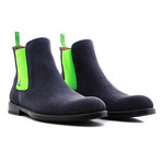 Chelsea Boot Suede // Prusia + Green (Euro: 41)