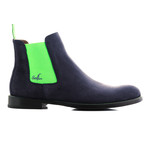 Chelsea Boot Suede // Prusia + Green (Euro: 43)