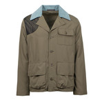 Caruso // Cotton Blend Jacket // Olive Green (Euro: 50)