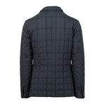 Caruso // Quilted Jacket // Navy Blue (Euro: 50)