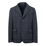 Caruso // Quilted Jacket // Navy Blue (Euro: 48)