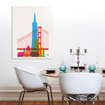 Shapes of San Francisco // Aluminum (16"W x 20"H x 0.1"D)