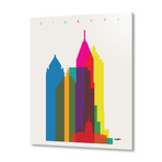 Shapes of Atlanta // Aluminum (16"W x 20"H x 0.1"D)