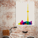 Shapes of Toronto // Canvas (16"W x 20"H x 1.5"D)