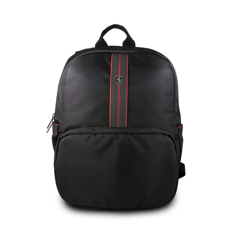Ferrari Backpack (Red + Black Piping)
