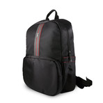 Ferrari Backpack (Black + Red Piping)