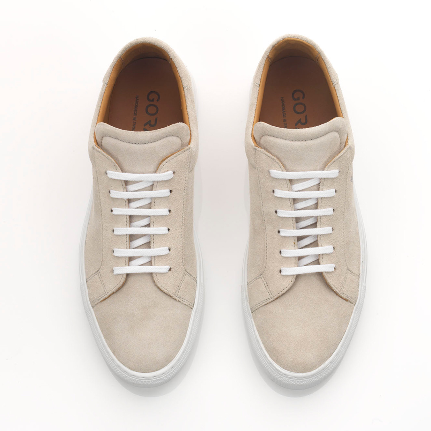 Suede Sneaker // Off-White + Print (UK: 7) - Goral Footwear - Touch of ...