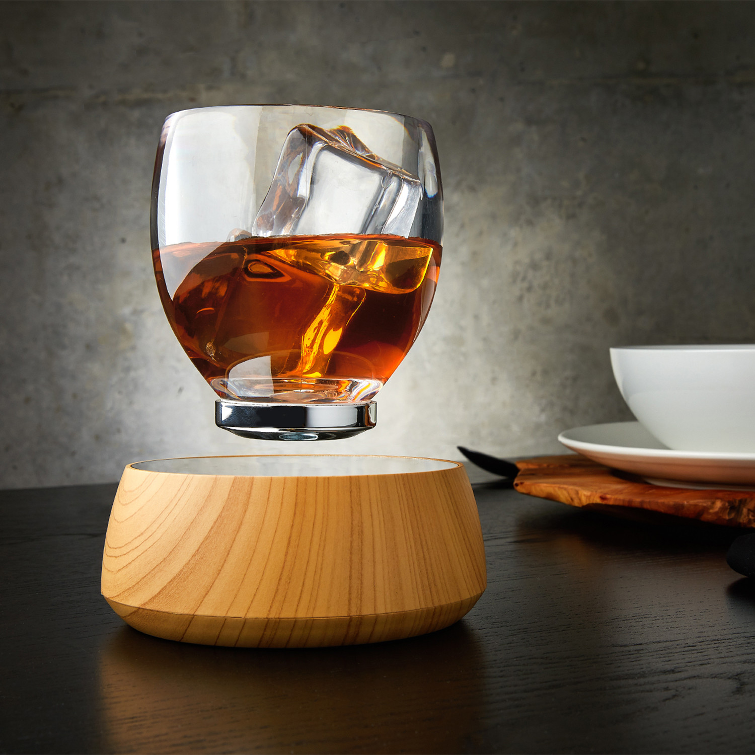 Levitating Cup + Base - Box & Accent - Touch of Modern