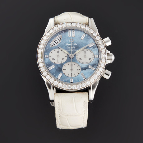 Omega Deville Chronoscope Lady Automatic // 4877.72.36 // Pre-Owned